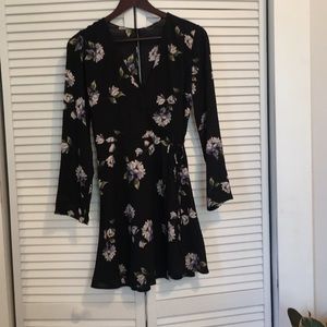 Floral Wrap Dress